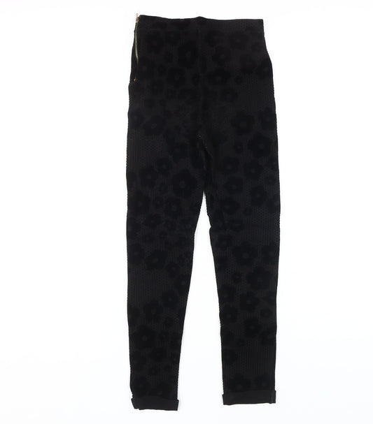 Womens UK Size 6 Topshop   Black Leggings