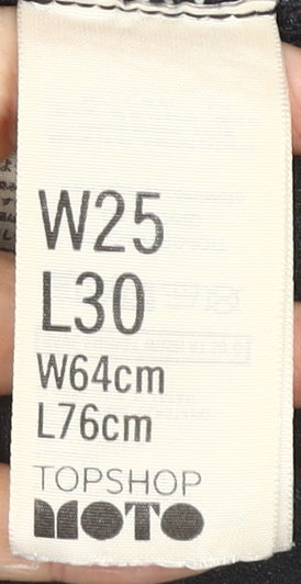 Topshop Women Blue Skinny High Rise Jeans Size 25