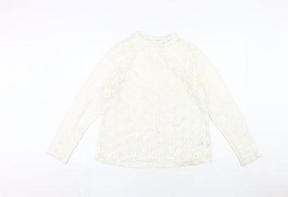 Womens UK Size 16 Marks and Spencer Ivory  Blouse