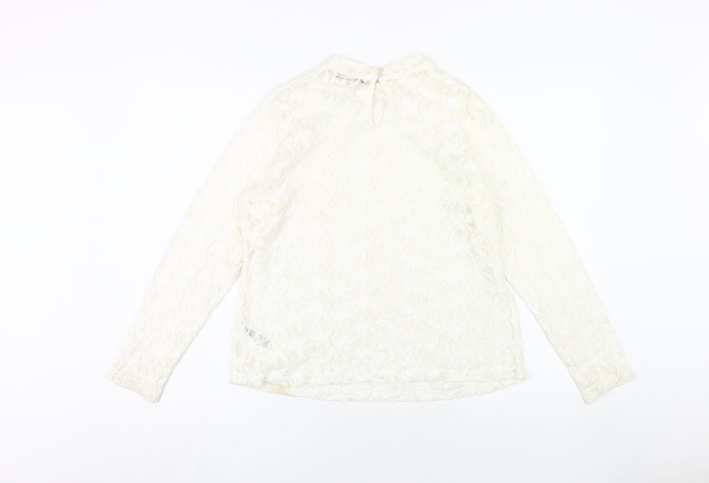 Womens UK Size 16 Marks and Spencer Ivory  Blouse