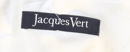 Womens UK Size 12 Jacques Vert Ivory Tunic Blouse