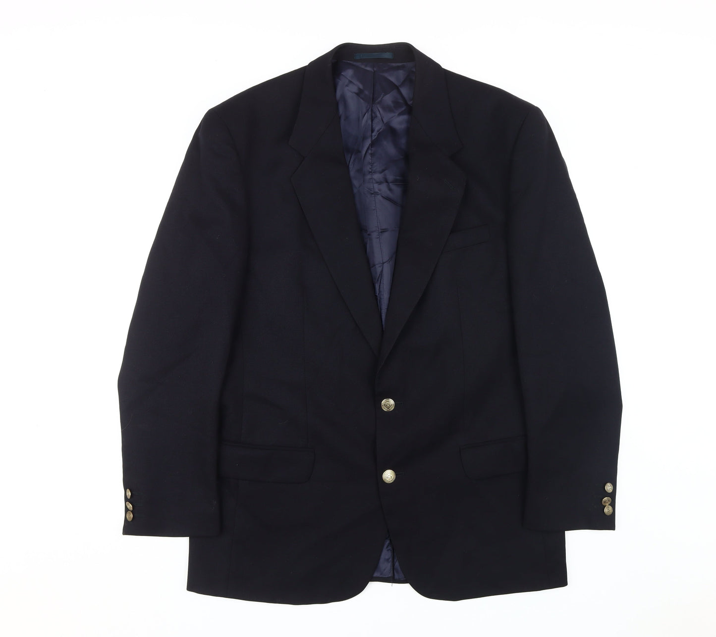 Mens UK Size 40 Burton Regular Blue Suit Jacket