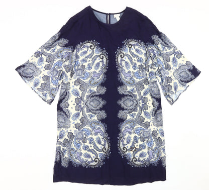 Women's Multicoloured Size 12 Paisley Dress