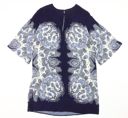 Women's Multicoloured Size 12 Paisley Dress