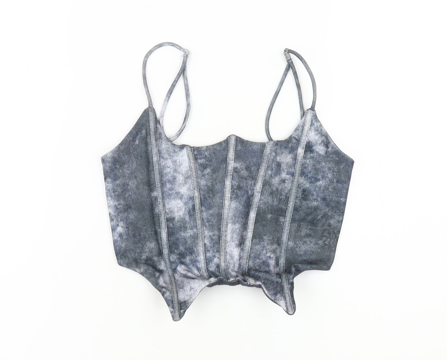 Bershka Women's Grey Camisole Top M