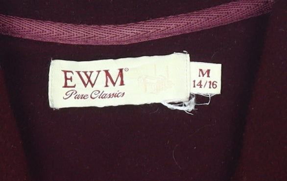 Womens UK Size M EWM Red