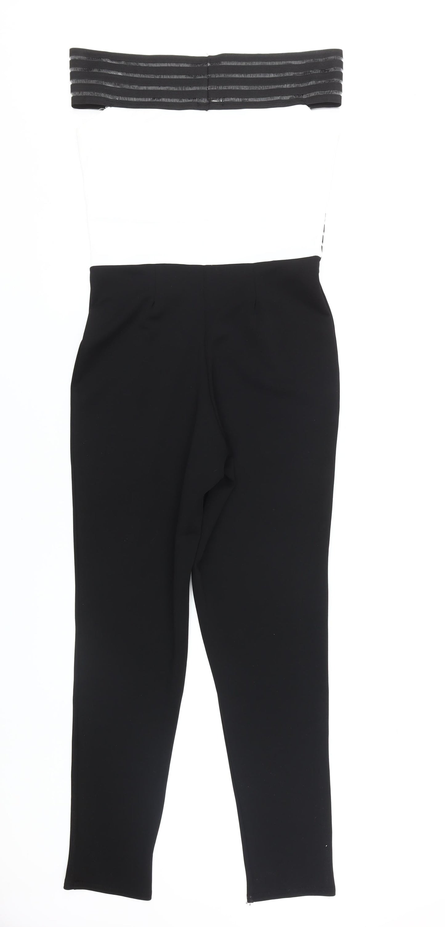 I-X London Women's Black Strapless Jumpsuit Size 12
