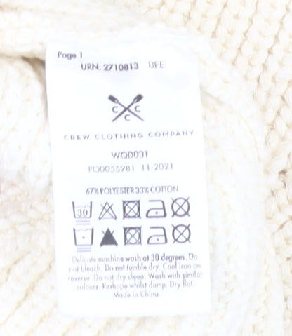 Crew Clothing Company Women’s Ivory Knit Jumper Size 16