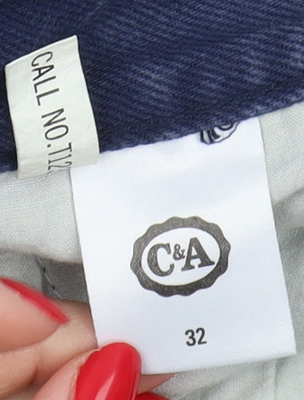 C&A Men's Blue Straight Jeans - Size 32