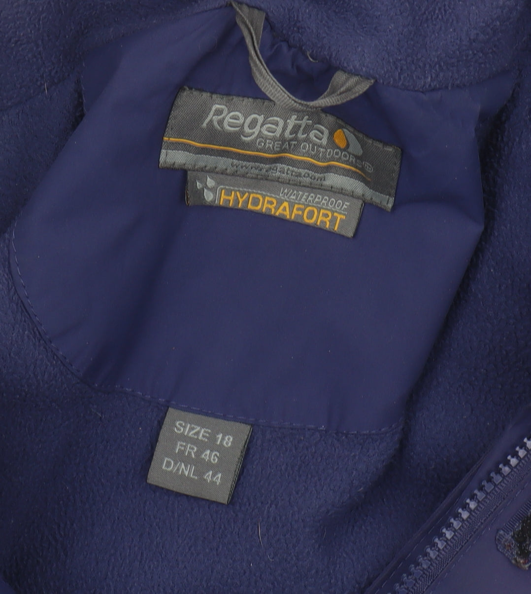 Unisex Adults UK Size 44 Regatta Blue Rain Coat