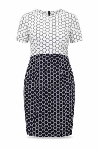 Marks and Spencer Women's Polka Dot Sheath Dress, Size 10