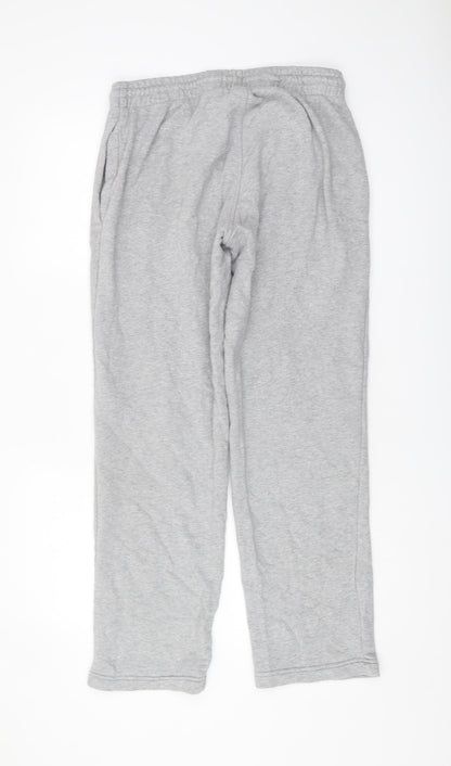 Reebok Men's Grey Sweatpants M - Casual Sports Trousers