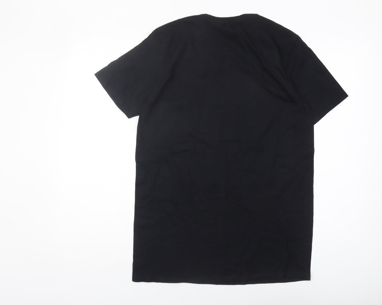 Unisex Adults UK Size M Gildan Black  T-Shirt