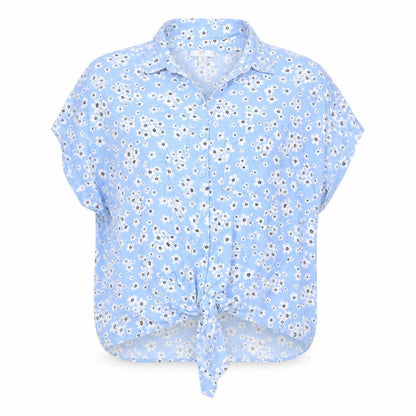 Womens UK Size 18 M&Co Blue  Button-Up