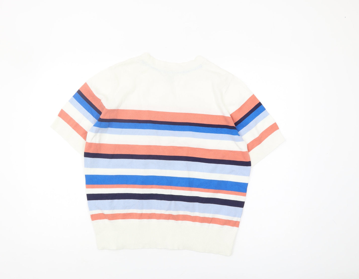 Womens UK Size 14 M&Co Multicoloured Pullover Jumper