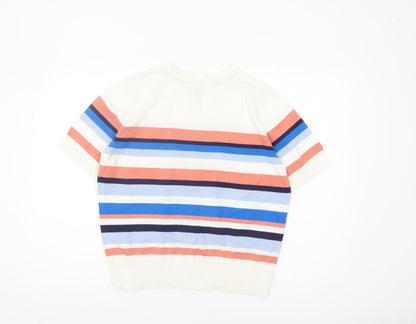 Womens UK Size 14 M&Co Multicoloured Pullover Jumper