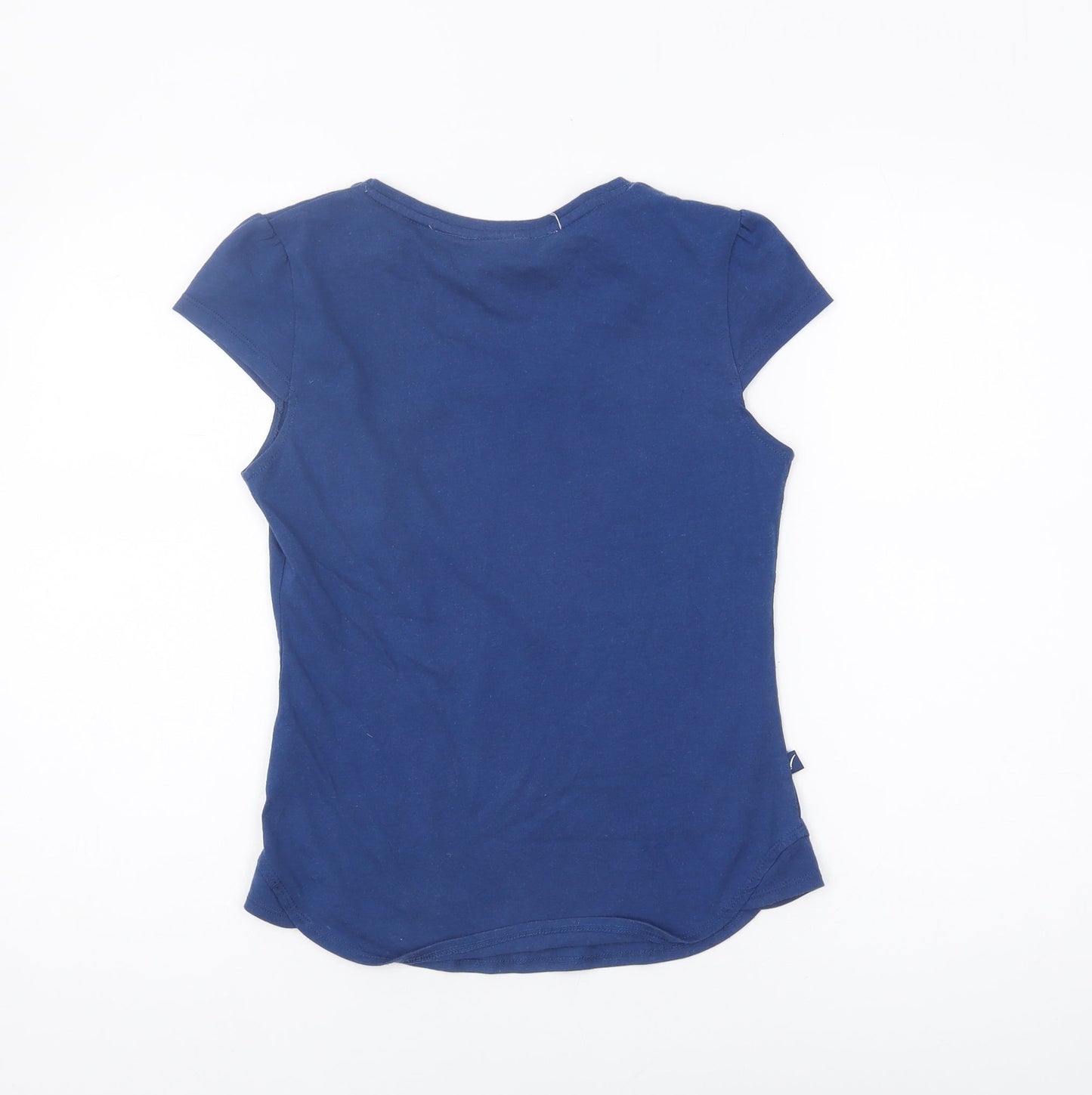 Womens UK Size 10 LA Gear Blue  T-Shirt