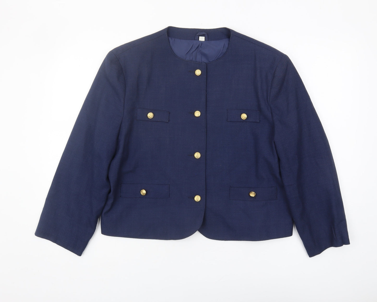Miss Smith Women's Blue Blazer, Size 16