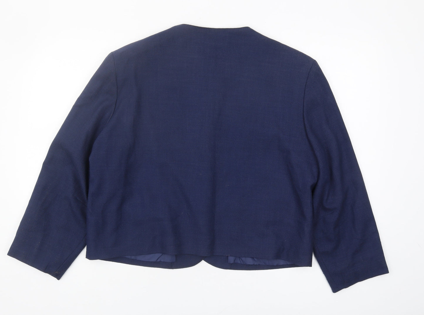 Miss Smith Women's Blue Blazer, Size 16