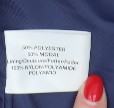 Miss Smith Women's Blue Blazer, Size 16