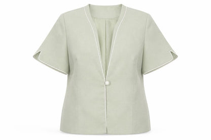 Womens UK Size 18 Classics Regular Green Blazer