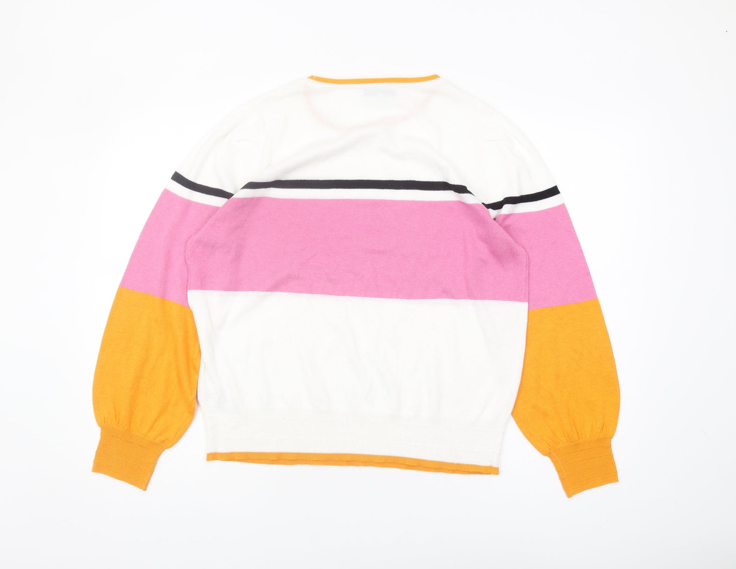 Womens UK Size L NEXT Multicoloured Pullover Jumper