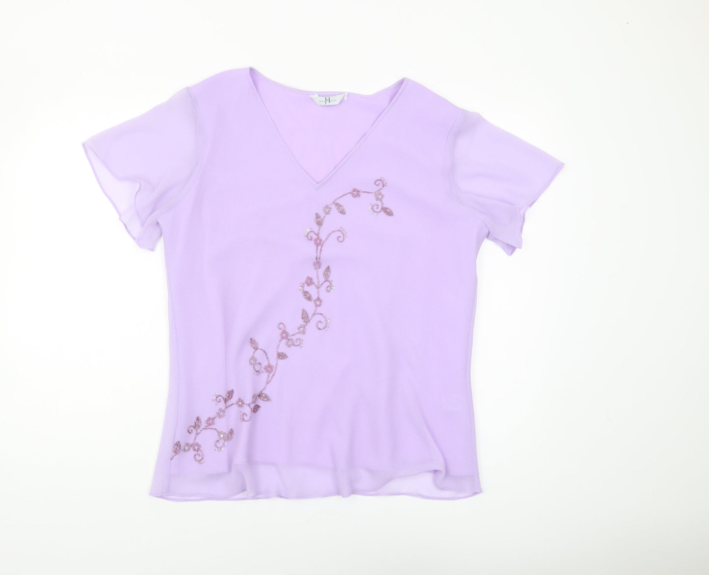Womens UK Size 18 Joanna Hope Purple  T-Shirt