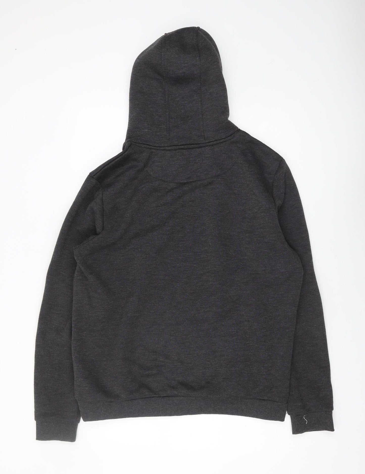 Mens UK Size XL Brave Soul Black Pullover Hoodie