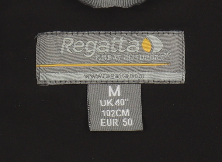 Mens UK Size M Regatta Black Basic Jacket