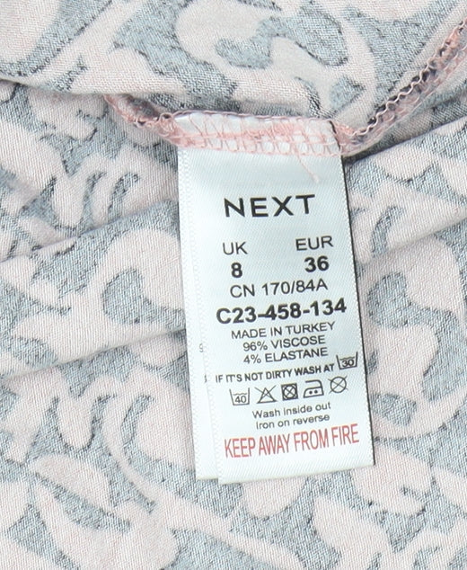 Next Women's Dress Size 8 - Elegant Viscose Blend