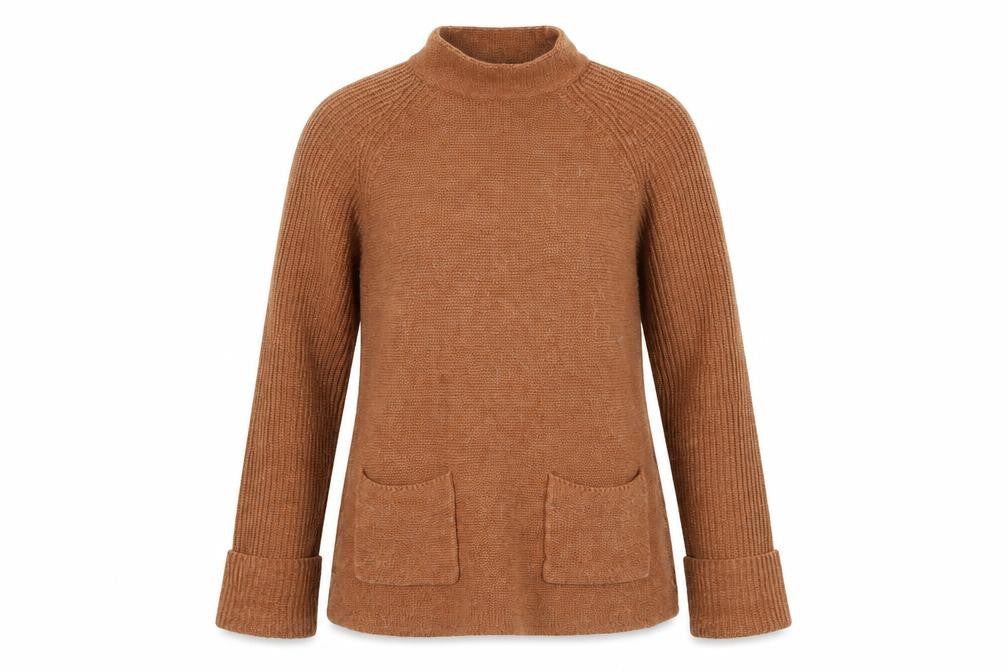 Womens UK Size 8 Warehouse Brown  Jumper