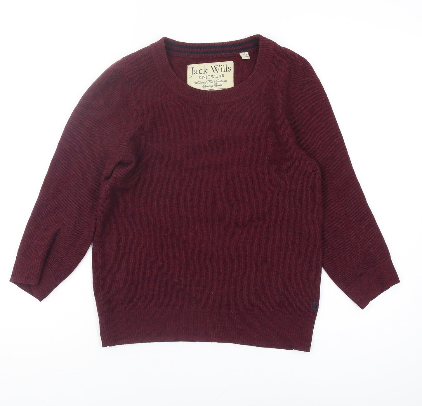 Jack Wills Women's Red Pullover Jumper Size 8