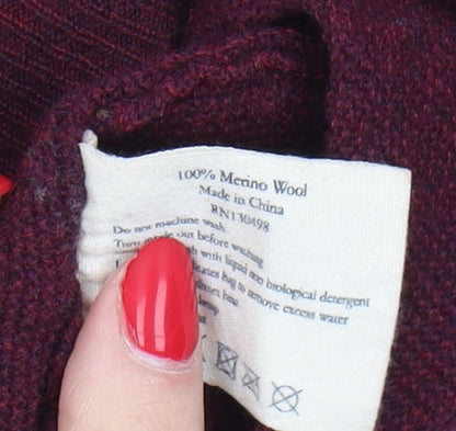 Jack Wills Women's Red Pullover Jumper Size 8