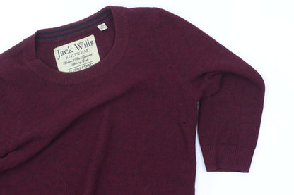 Jack Wills Women's Red Pullover Jumper Size 8