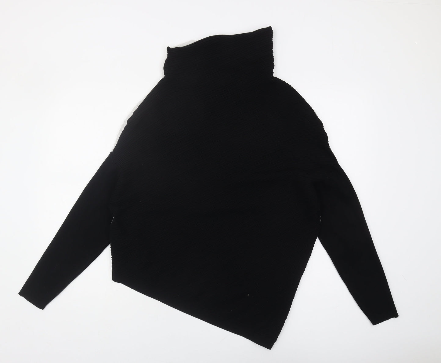 Phase Eight Women's Black High Neck Jumper M