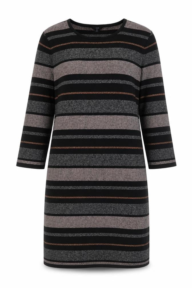 Womens UK Size 12 M&Co Black Tunic Jumper