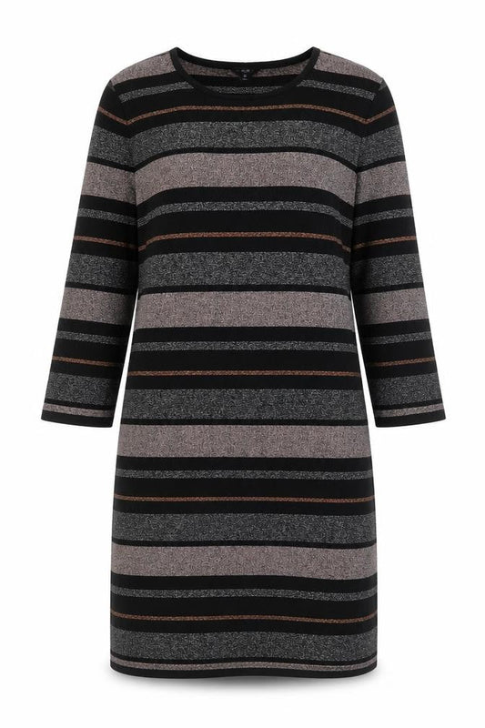 Womens UK Size 12 M&Co Black Tunic Jumper