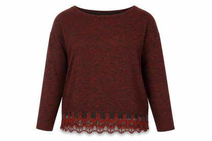 Womens UK Size 18 NEXT Red Pullover Jumper