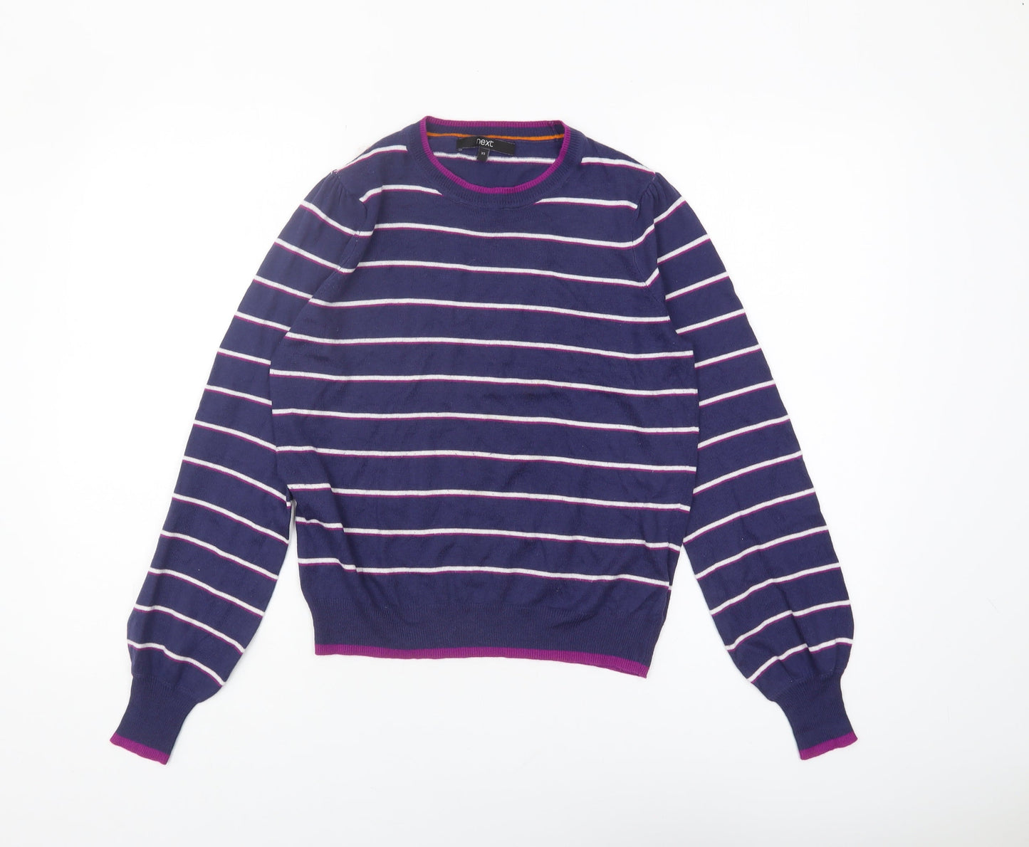 Womens UK Size XS NEXT Multicoloured Pullover Jumper
