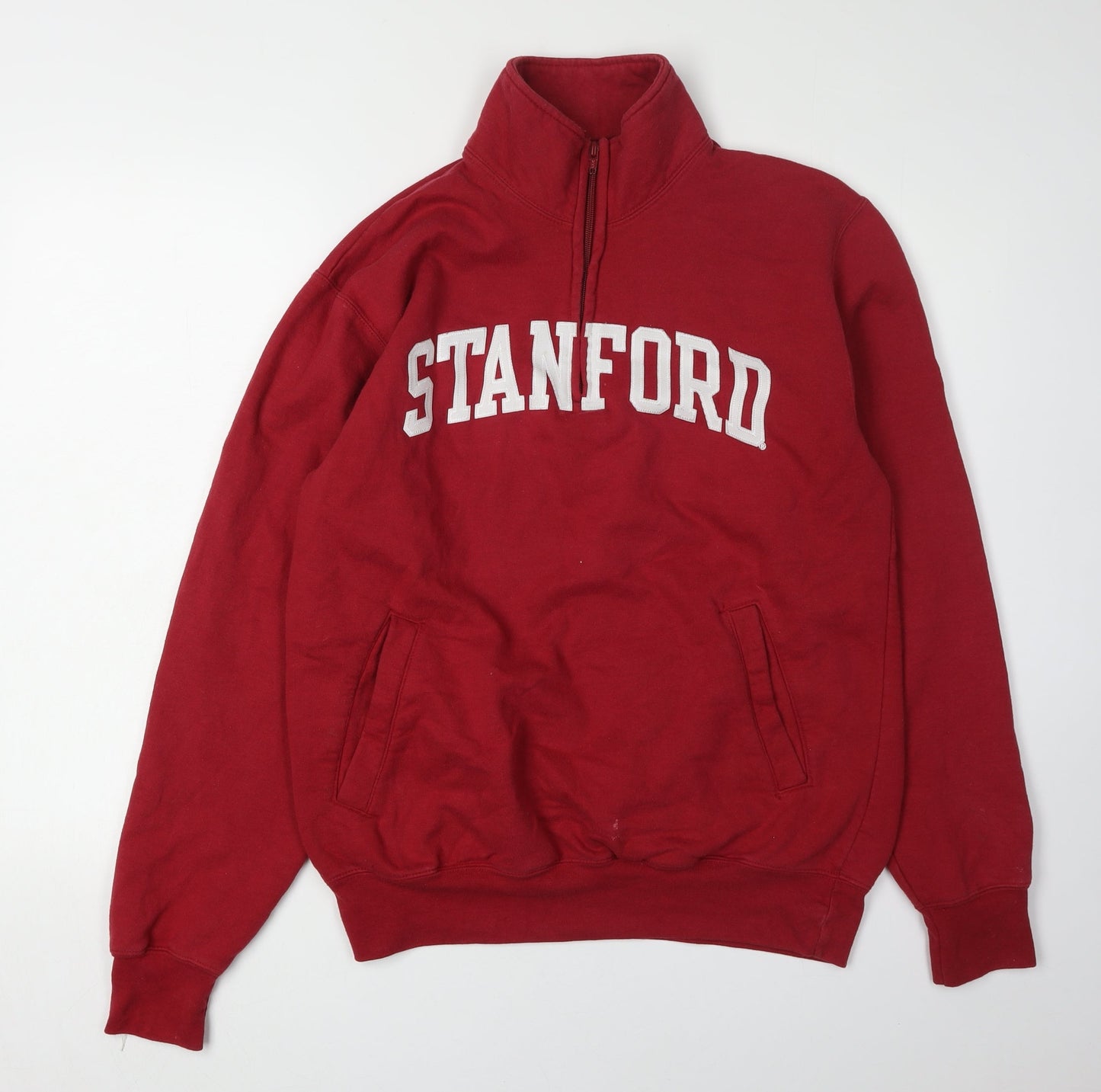 Unisex Adults UK Size M Champion Red Pullover Sweatshirt