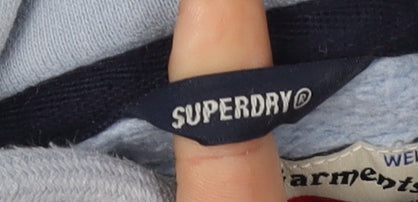 Superdry Unisex Adults Blue Pullover Hoodie