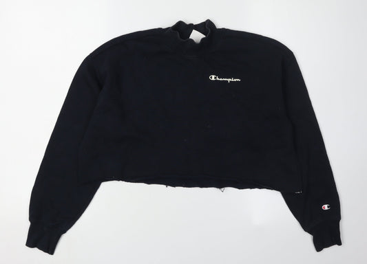 Champion Women's Black Sweatshirt Size S
