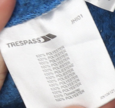 Trespass Boys Blue Full Zip Fleece Jacket 11-12 Years
