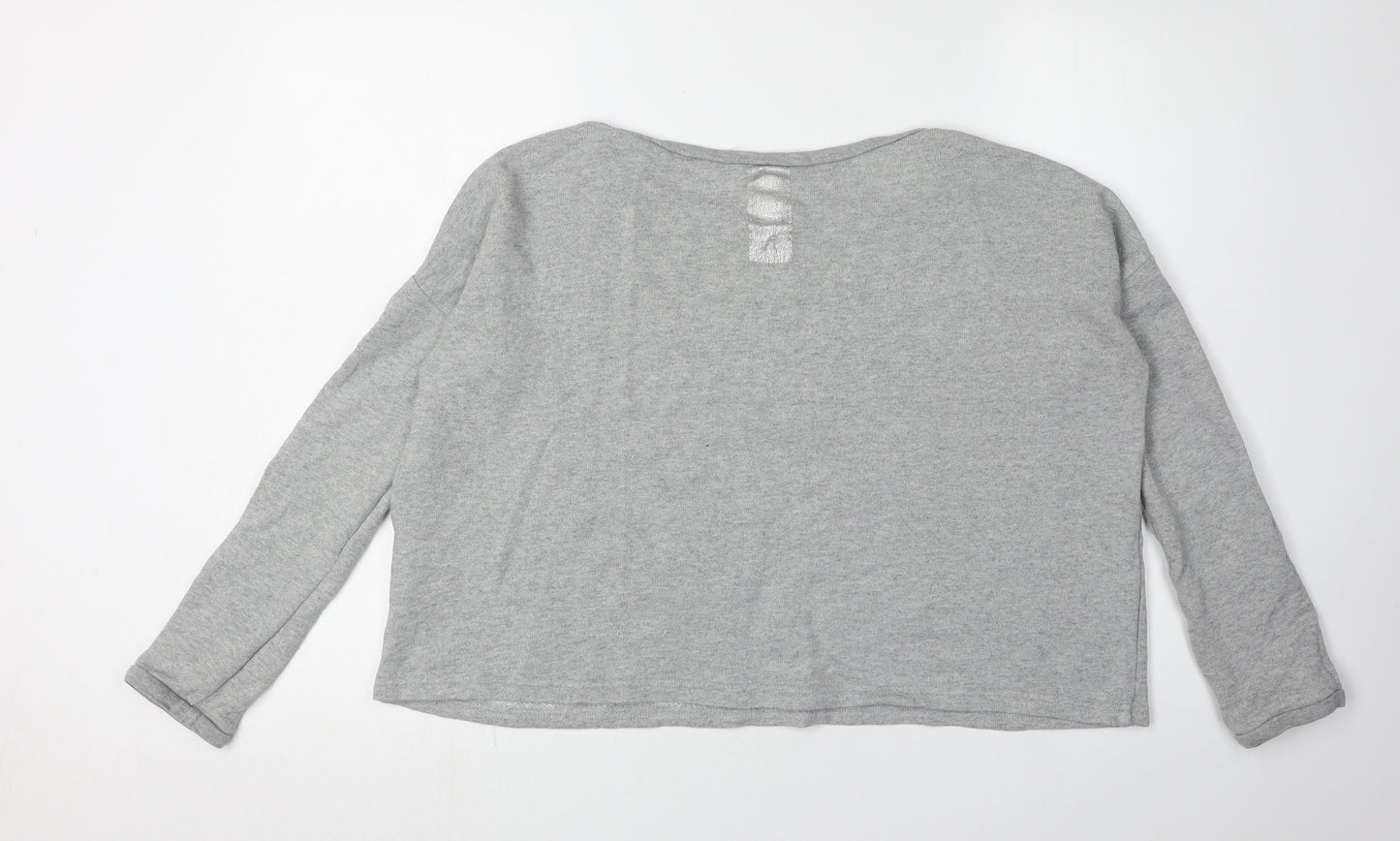 Womens UK Size S Replay Grey Pullover Jumper