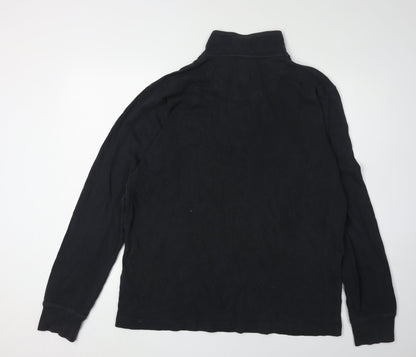 Timberland Men's Black XL 1/4 Zip Sweatshirt