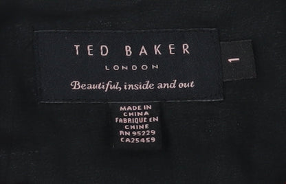 Ted Baker Women's Black Floral Jumpsuit, Size L