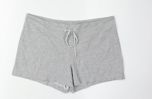 Disney Women’s Grey Sweat Shorts M Minnie Casual