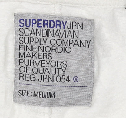 Superdry Women's White City T-Shirt Size M
