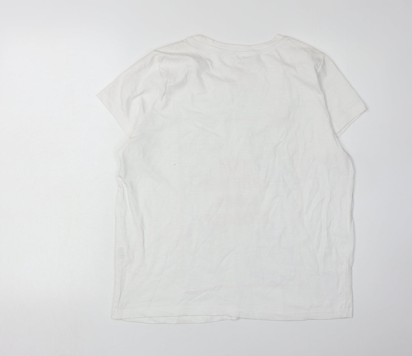 Womens UK Size L Disney White  T-Shirt