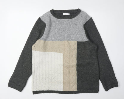 Cotton Traders Women's Multicoloured Pullover Jumper Size 14